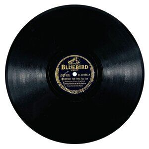 Freddy Martin Breakfast For Two /Shadows In The Night - B-11086 Bluebird 78rpm